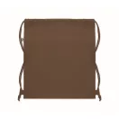 Saculet cu snur, 2410E23054, Everestus, 38 x 42 cm, Bumbac, Maro