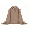 Saculet cu snur, 2410E23053, Everestus, 38 x 42 cm, Bumbac, Maro franghie