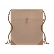   Saculet cu snur, 2410E23053, Everestus, 38 x 42 cm, Bumbac, Maro franghie