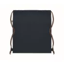 Saculet cu snur, 2410E23051, Everestus, 38 x 42 cm, Bumbac, Albastru marin francez