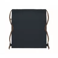   Saculet cu snur, 2410E23051, Everestus, 38 x 42 cm, Bumbac, Albastru marin francez