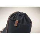 Saculet cu snur, 2410E23051, Everestus, 38 x 42 cm, Bumbac, Albastru marin francez