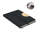 Agenda A5, Everestus, 18SEP3475, 21x14.5x1.8 cm, Hartie, Negru