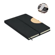   Agenda A5, Everestus, 18SEP3475, 21x14.5x1.8 cm, Hartie, Negru