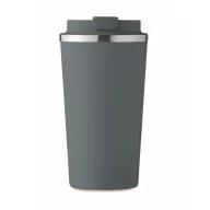   Cana de voiaj, Everestus, 2610E18500, 510 ml, Ø8.5x17 cm, Otel inoxidabil, Albastru Petrol