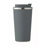   Cana de voiaj, Everestus, 2610E18500, 510 ml, Ø8.5x17 cm, Otel inoxidabil, Albastru Petrol