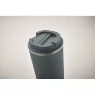   Cana de voiaj, Everestus, 2610E18500, 510 ml, Ø8.5x17 cm, Otel inoxidabil, Albastru Petrol