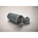 Cana de voiaj, Everestus, 2610E18500, 510 ml, Ø8.5x17 cm, Otel inoxidabil, Albastru Petrol