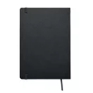 Agenda, Everestus, 42FEB231468, A5, Dictando, Coperta cu elastic, 100 file, 21x14x1.2 cm, Hartie, Negru