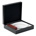 Trofeu rotund, Everestus, 18SEP3998,  Ø15 cm, Sticla, Maro