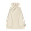 Saculet cu snur, Everestus, 18SEP2709, 14x22 cm, Bumbac, Bej