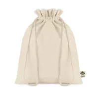 Saculet cu snur, Everestus, 18SEP2707, 25x32 cm, Bumbac, Bej
