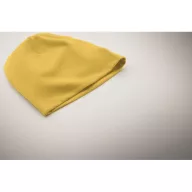   Caciula unisex, 2410E22042, Everestus, 25 x 26 cm, Bumbac, Galben