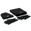 Set caciula, fular si manusi, Everestus, 18SEP2445, 3 piese, 24x21x6 cm, marime universala, unisex, Poliester, Negru