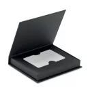 Cutie pentru cadouri, Everestus, 18SEP2314, 13.5x10.5x2 cm, Hartie, Negru