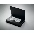 Cutie pentru cadouri, Everestus, 18SEP2314, 13.5x10.5x2 cm, Hartie, Negru
