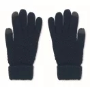 Manusi touch screen, 2410E25462, Everestus, 23 x 12 cm, rPET, Albastru marin francez