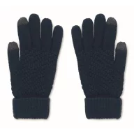   Manusi touch screen, 2410E25462, Everestus, 23 x 12 cm, rPET, Albastru marin francez