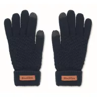  Manusi touch screen, 2410E25462, Everestus, 23 x 12 cm, rPET, Albastru marin francez
