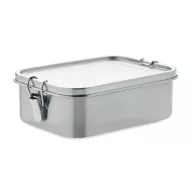   Caserola pranz, Everestus, 18SEP2382, 1200 ml, 19x14x6 cm, Otel, Argintiu