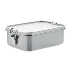   Caserola pranz, Everestus, 18SEP2382, 1200 ml, 19x14x6 cm, Otel, Argintiu
