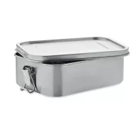   Caserola pranz, Everestus, 18SEP2382, 1200 ml, 19x14x6 cm, Otel, Argintiu