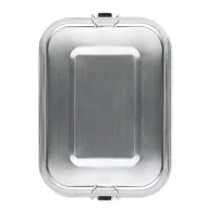   Caserola pranz, Everestus, 18SEP2382, 1200 ml, 19x14x6 cm, Otel, Argintiu