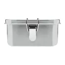 Caserola pranz, Everestus, 18SEP2382, 1200 ml, 19x14x6 cm, Otel, Argintiu