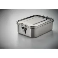   Caserola pranz, Everestus, 18SEP2382, 1200 ml, 19x14x6 cm, Otel, Argintiu