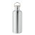 Sticla de apa sport, Everestus, 18SEP3062, 1500 ml,  Ø10x30 cm, Otel, Argintiu