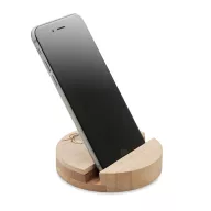   Suport telefon, de birou, Everestus, 42FEB231519, 9x9x1.8 cm, Lemn, Natur