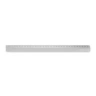   Rigla 30 cm, Everestus, 42FEB231564, 32x2.3x2.3 cm, Aluminiu, Argintiu Matt