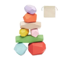   Set jucarii 8 piese din lemn, Everestus, 42FEB230691, 8, 10x14 cm, Lemn, Bej