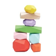   Set jucarii 8 piese din lemn, Everestus, 42FEB230691, 8, 10x14 cm, Lemn, Bej