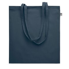   Sacosa de cumparaturi, 2410E24794, Everestus, 38 x 42 cm, Bumbac, Albastru marin francez
