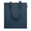 Sacosa de cumparaturi, 2410E24794, Everestus, 38 x 42 cm, Bumbac, Albastru marin francez