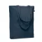 Sacosa de cumparaturi, 2410E24807, Everestus, 38 x 9 x 42 cm, Bumbac, Albastru marin francez