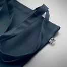 Sacosa de cumparaturi, 2410E24807, Everestus, 38 x 9 x 42 cm, Bumbac, Albastru marin francez