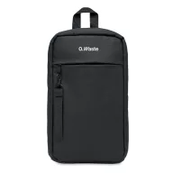   Geanta sport, Everestus, 42FEB230706, 17x6.5x28 cm, Poliester, Negru