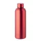 Sticla de apa bidon sport, Everestus, 42FEB231060, 500 ml, Ø7x22 cm, Otel, Rosu