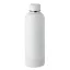 Sticla de apa bidon sport, Everestus, 42FEB231061, 500 ml, Ø7x22 cm, Otel, Alb