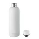 Sticla de apa bidon sport, Everestus, 42FEB231061, 500 ml, Ø7x22 cm, Otel, Alb
