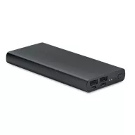   Powerbank, Everestus, 42FEB230574, 10000 mAh, 14.2x6.7x1.6 cm, Aluminiu, Negru