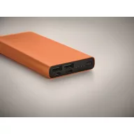   Powerbank, 10000 mAh, Everestus, 2601E14208, 14.2x6.6x1.6 cm, Aluminiu, Portocaliu