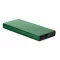 Baterie externa 10000 mAh, 18 W, USB-C, 2509E16023, Everestus, 14.2x6.6x1.6 cm, Aluminiu, Verde inchis