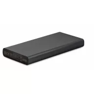   Baterie externa 10000 mAh, 18 W, USB-C, 2502E14950, Everestus, 14.2 x 6.6 x 1.6 cm, Aluminiu, Albastru marin francez