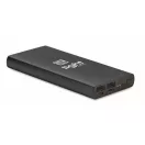 Baterie externa 10000 mAh, 18 W, USB-C, 2502E14950, Everestus, 14.2 x 6.6 x 1.6 cm, Aluminiu, Albastru marin francez