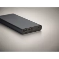   Baterie externa 10000 mAh, 18 W, USB-C, 2502E14950, Everestus, 14.2 x 6.6 x 1.6 cm, Aluminiu, Albastru marin francez