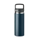 Sticla termoizolanta Everestus, 42FEB231032, 500 ml, Ø7x23.5 cm, Otel, Albastru Inchis