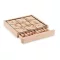 Joc de masa sudoku, Everestus, 42FEB231376, 22.5x23.5x3.1 cm, Lemn, Natur